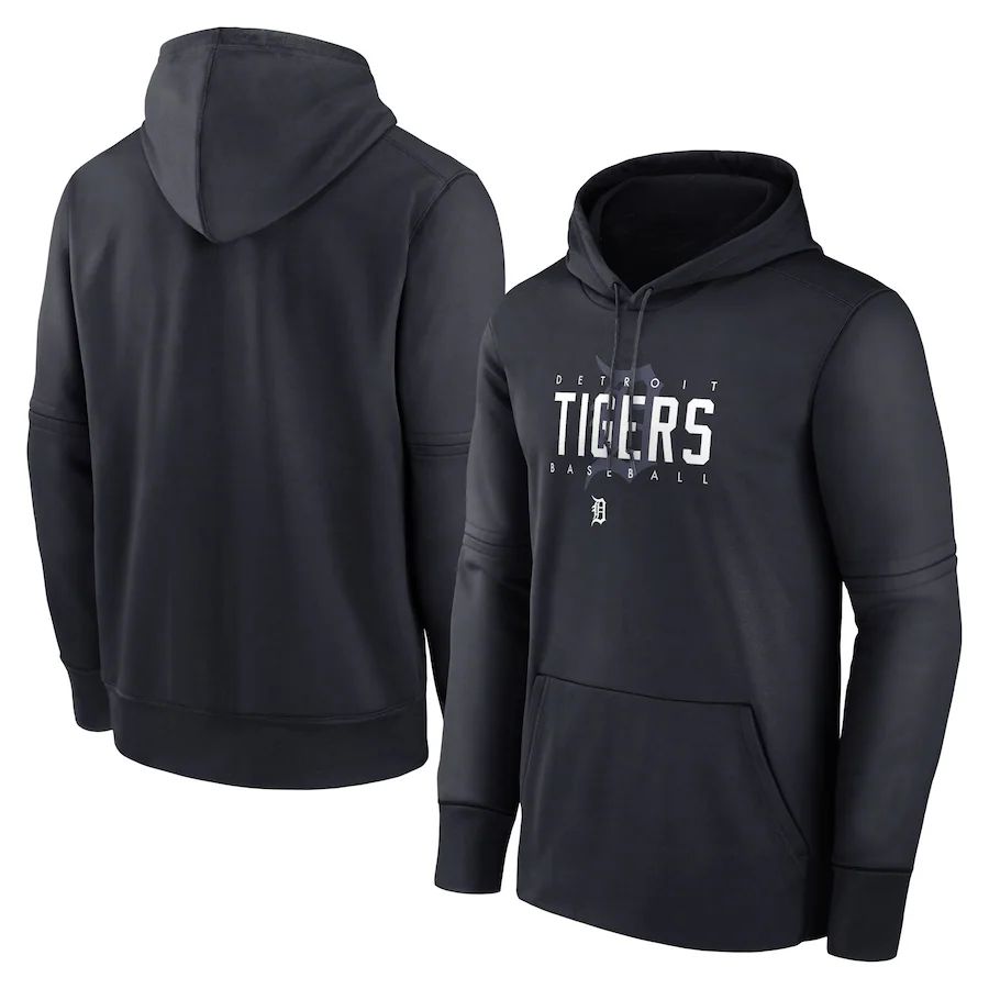 Men 2023 MLB Detroit Tigers black Sweatshirt style 1